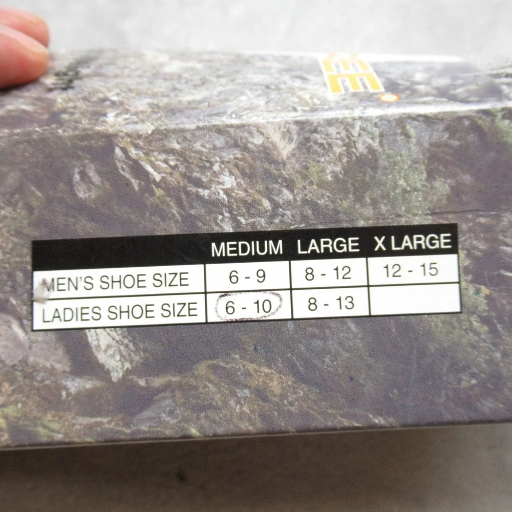 Realtree Socks Womens Medium 6-10 Gray Mid‎ Weight Wool Blend NEW